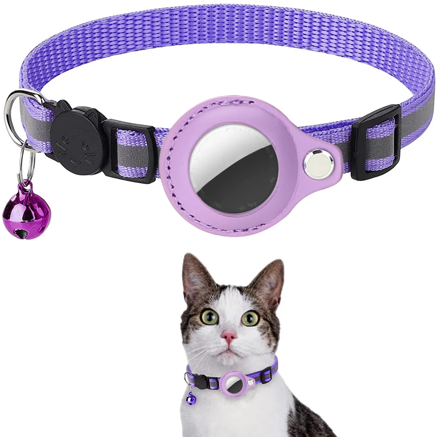Collier anti-étranglement avec cloche pour chat - universmiaou