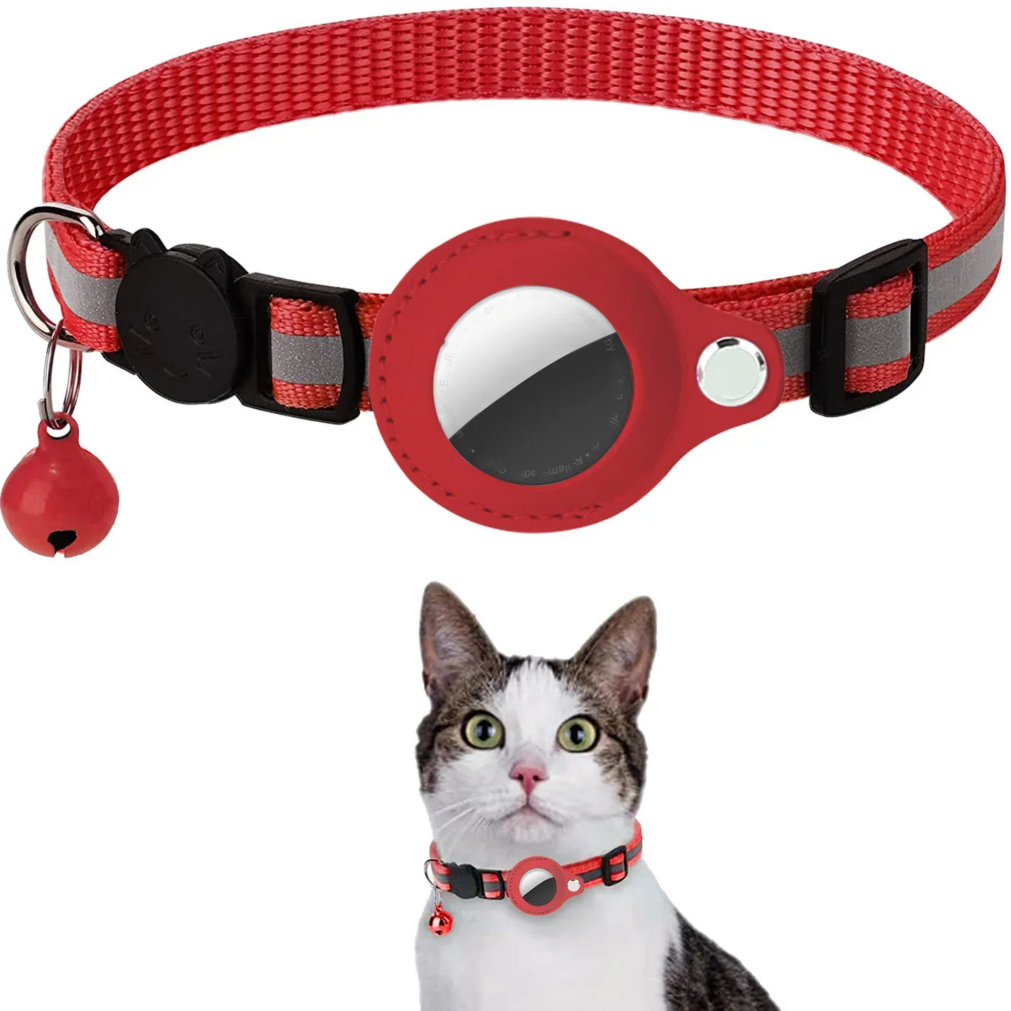 Collier anti-étranglement avec cloche pour chat - universmiaou