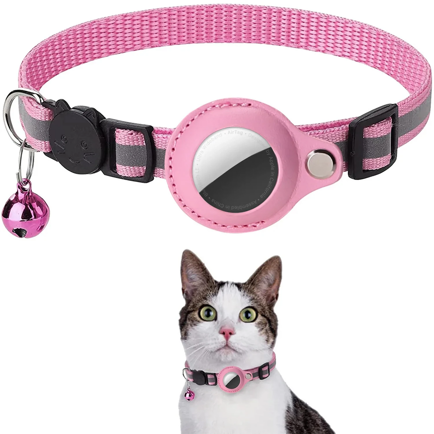 Collier anti-étranglement avec cloche pour chat - universmiaou