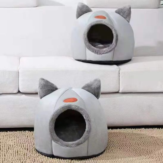 panier moelleux pour chat - universmiaou