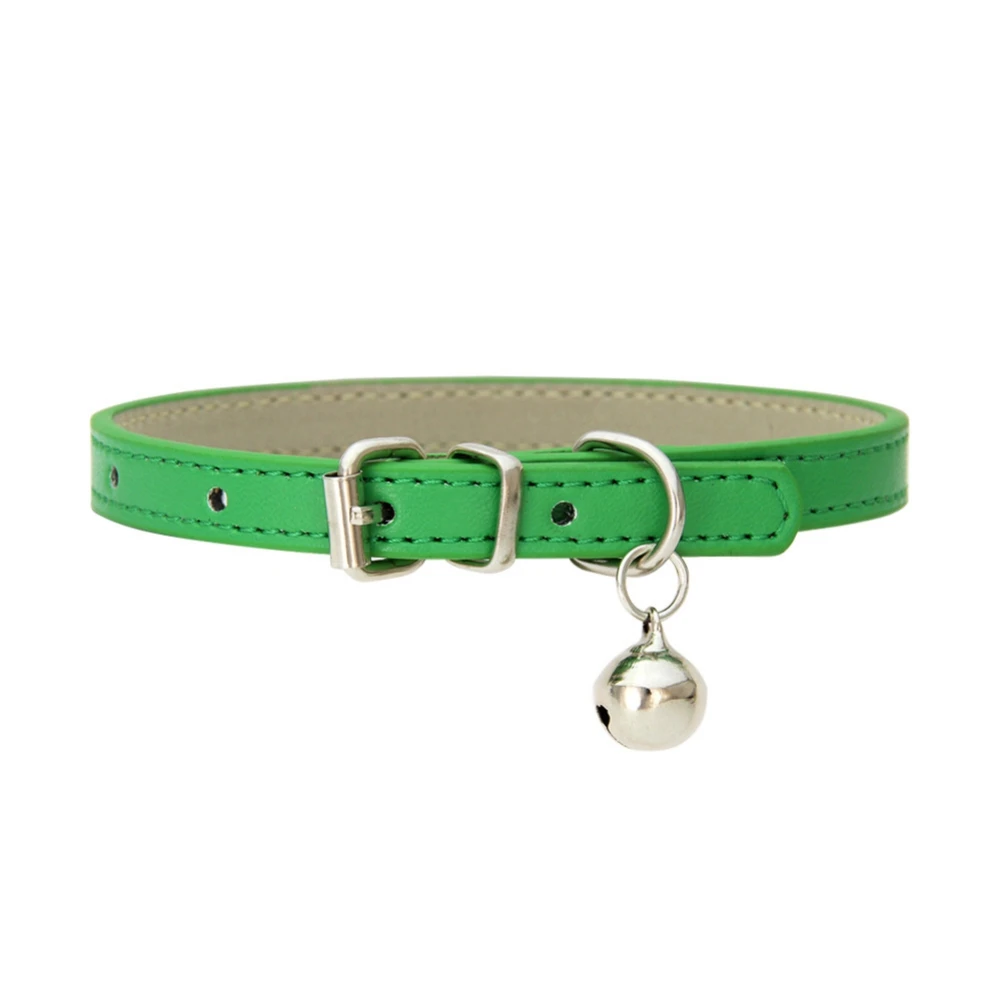 Collier de chat avec cloche japonais en cuir - universmiaou
