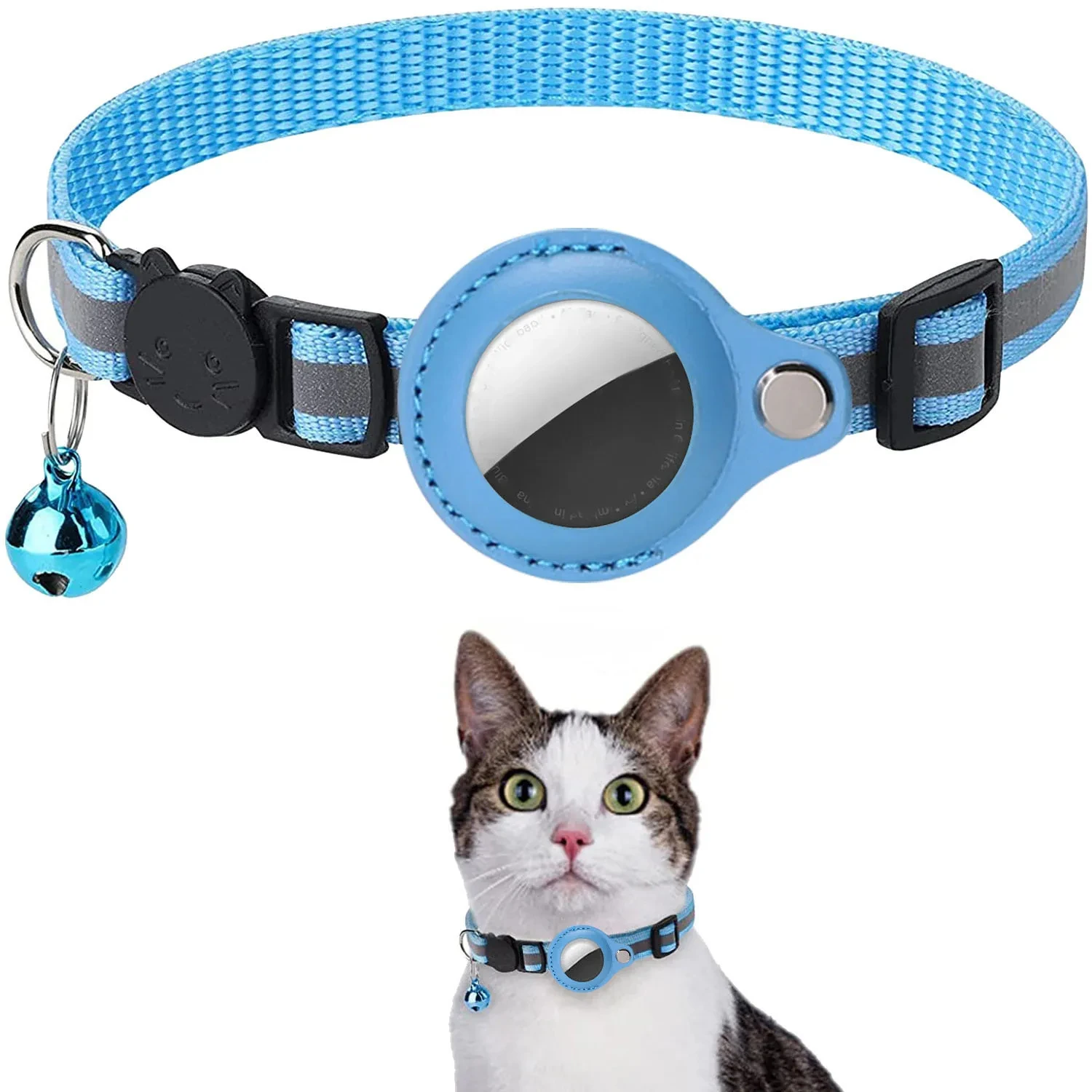 Collier anti-étranglement avec cloche pour chat - universmiaou