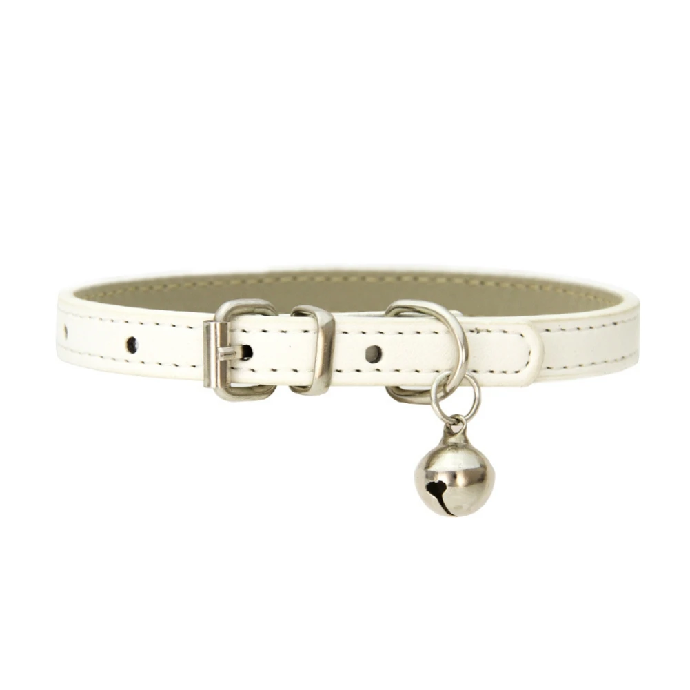 Collier de chat avec cloche japonais en cuir - universmiaou