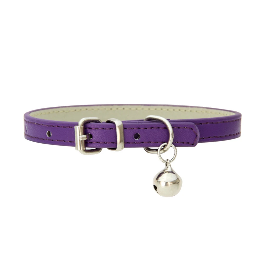 Collier de chat avec cloche japonais en cuir - universmiaou