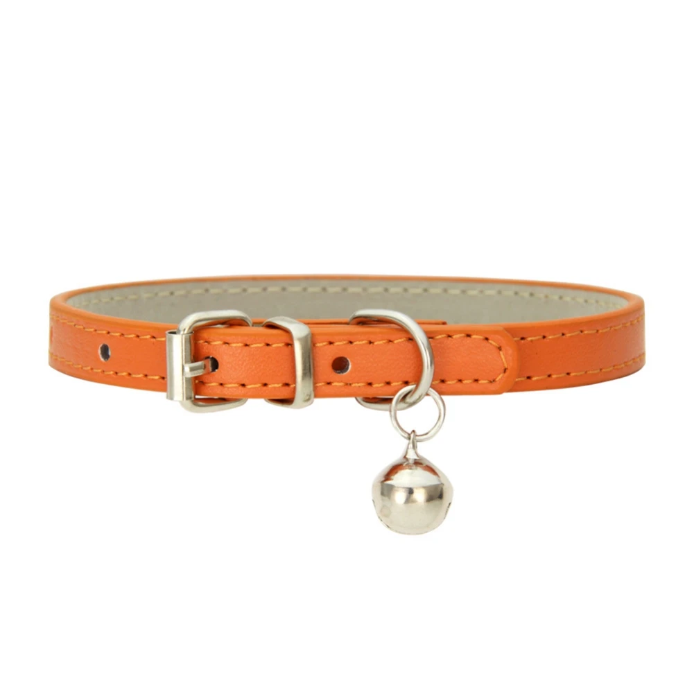 Collier de chat avec cloche japonais en cuir - universmiaou