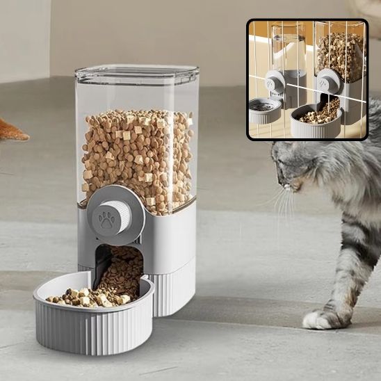 Distributeur croquette chat - universmiaou