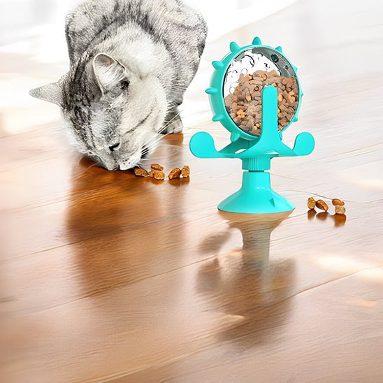 Distributeur interactif de croquettes pour chat - universmiaou