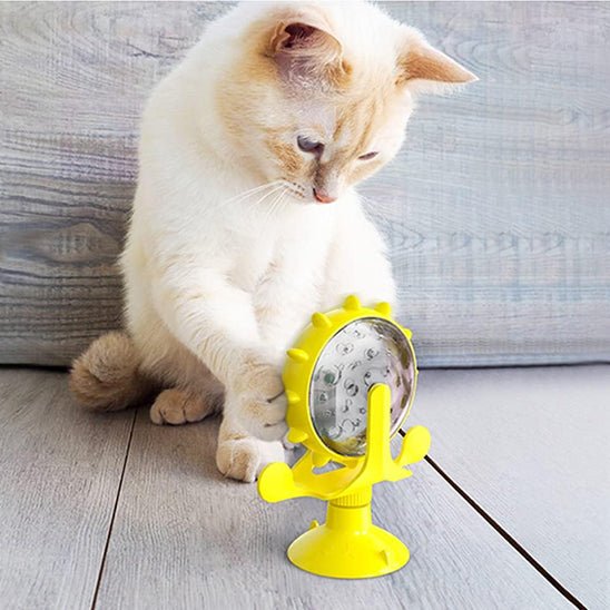 Distributeur interactif de croquettes pour chat - universmiaou