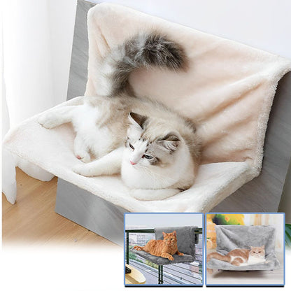 Hamac de luxe hivernal pour chats