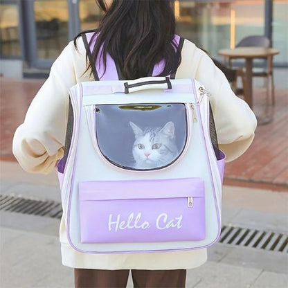 sac de voyage chat - universmiaou